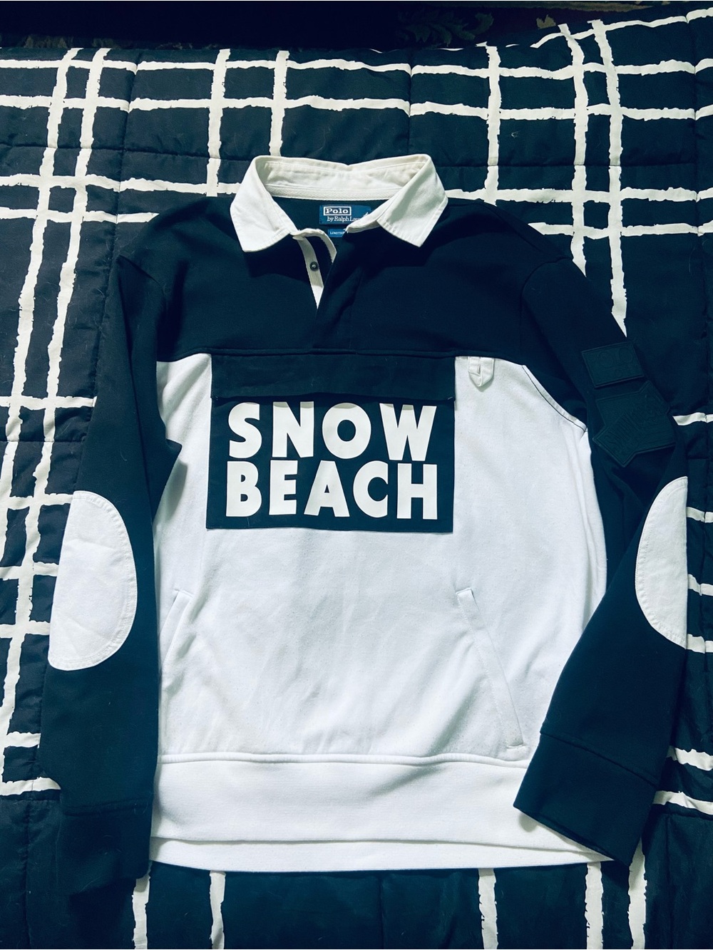 Polo Ralph Lauren SNOW BEACH Limited Edition Rugby 🏉 Shirt